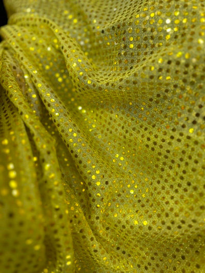 1 Yard Small Dot Confetti Sequin Fabric for Apparel Costumes and Decor 45 Inches Wide