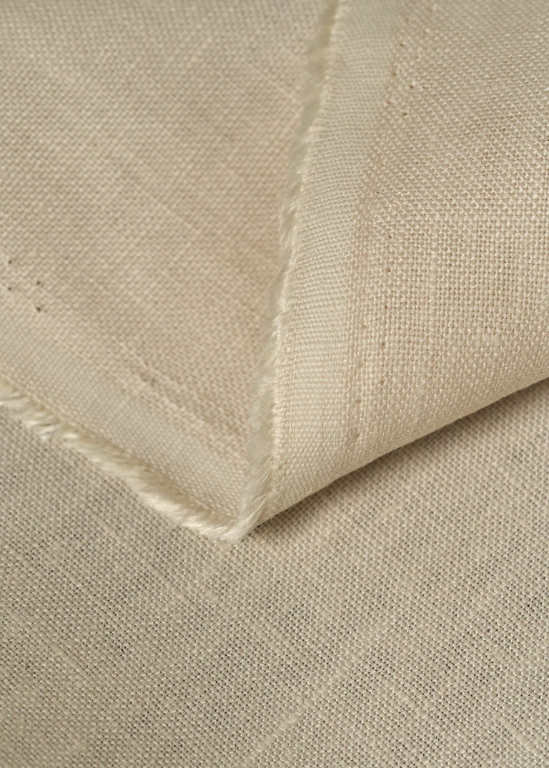 1 Yard Pure Linen Fabric Deepwater Midweight Solid 7 oz 58 Inches Wide