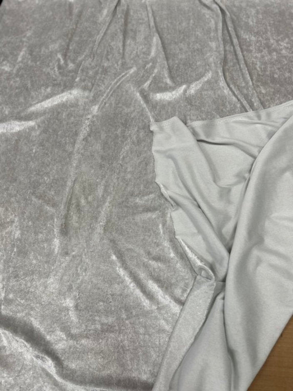 1 Yard Stretch Panne Velvet Velour Fabric for Loungewear & Dance 58/60" Width