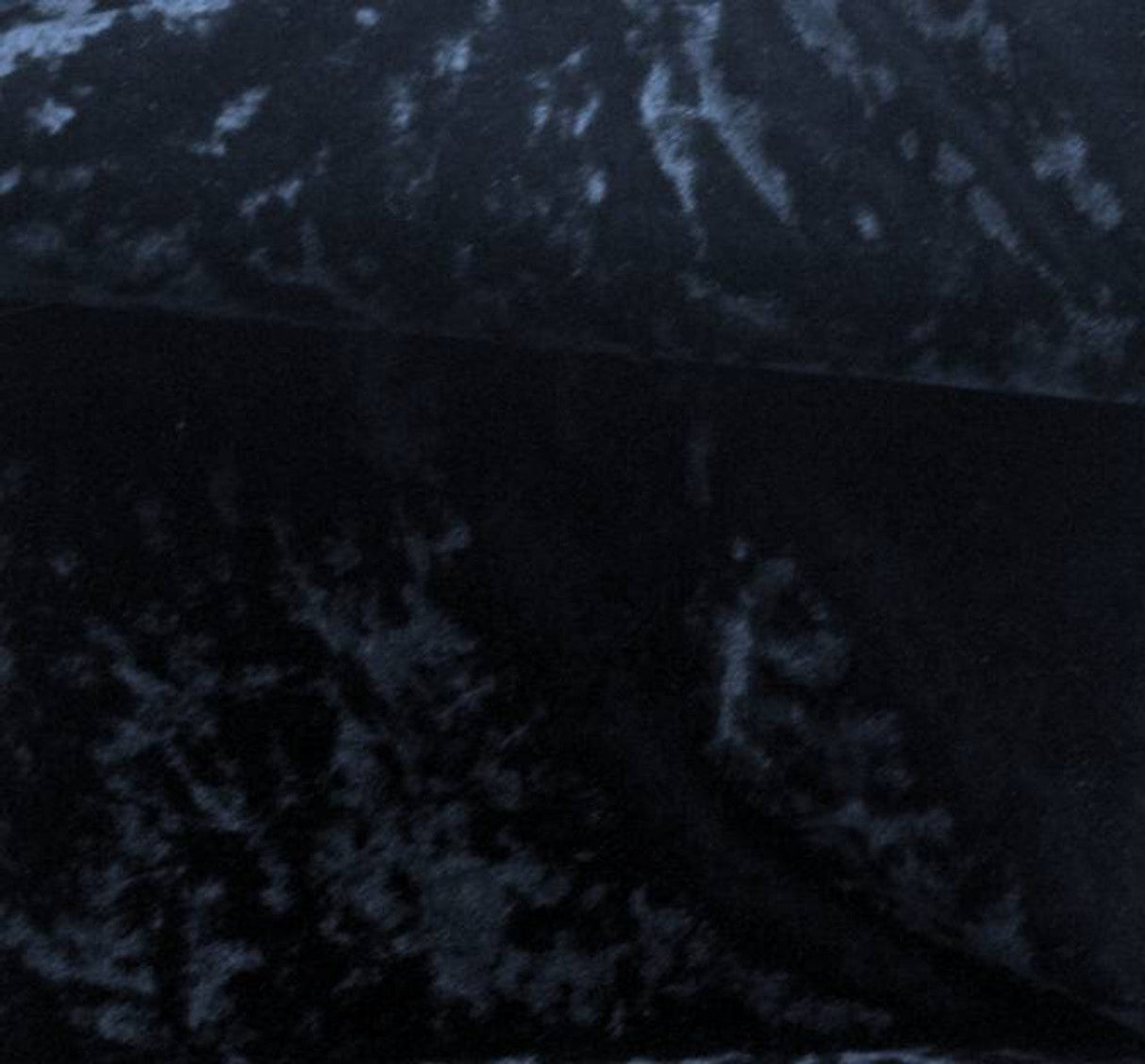 1 Yard Stretch Velvet Crushed Cyber Blue Navy Apparel Fabric Polyester Spandex Soft Drapey Holiday Material 58 60 Inches width