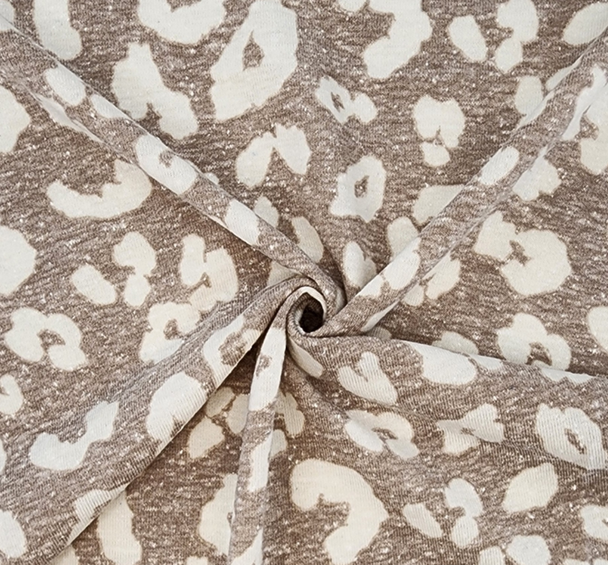 1 Yard Khaki Beige TCR Jersey Fabric Soft Knit for Everyday Apparel 57/59 Inches Wide