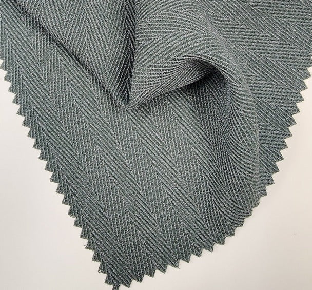 1 Yard Trellis Suiting Fabric Gray Color 58/60" Width Apparel Fabric