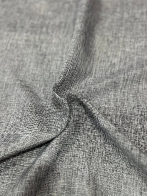 1 Yard Vintage Linen Two Tone Fabric | Faux Burlap Texture | Linen-Style 100% Polyester | 58–60" Width | Neutral & Earth Tones