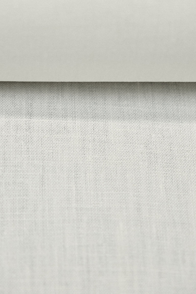 1 Yard Solid White Pure Linen Canvas Fabric 10.5 oz Durable 58 Inches Wide