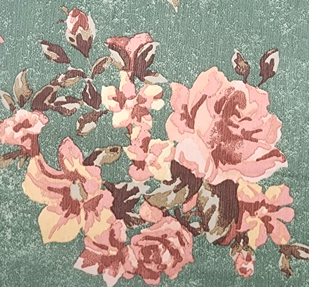 1 Yard Dark Ivy Yoryu Chiffon Fabric, Sheer, Lightweight, 57/58" Wide, Polyester