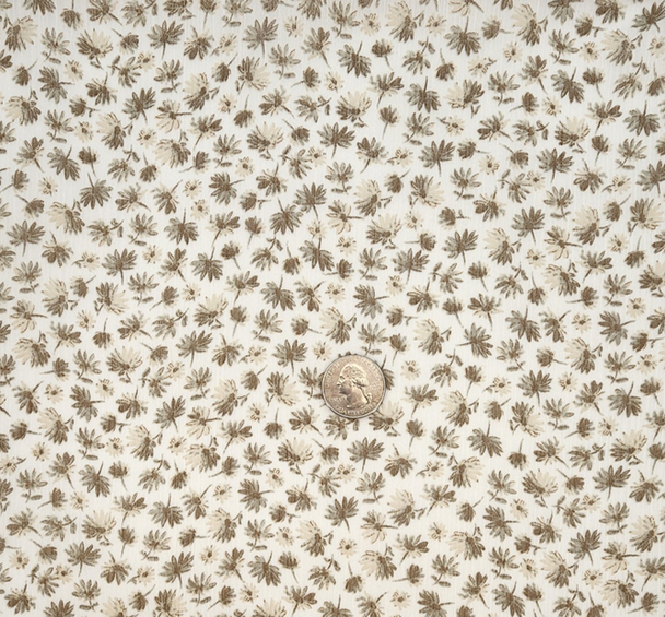 1 Yard Neutral Yoryu Chiffon Fabric 57/58" Wide | Lightweight Polyester Apparel Fabric