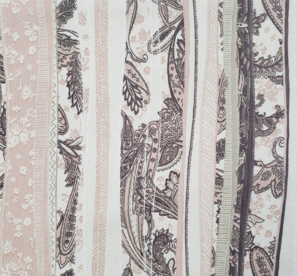 Yoryu Chiffon Neutral 1 Yard Lightweight 100% Polyester Sheer Fabric, 56/58" Wide, Ideal for Apparel