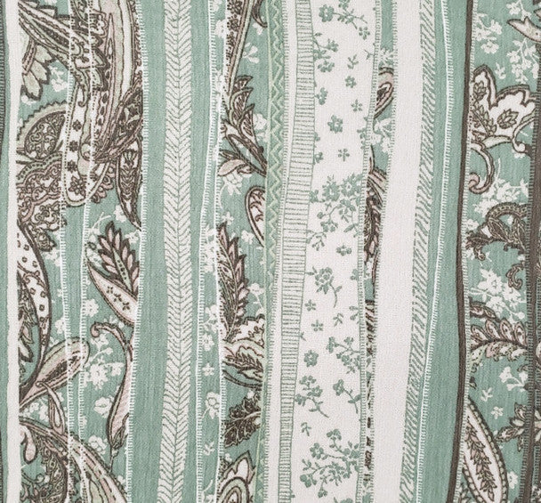 1 Yard Elegant Reseda Green Yoryu Chiffon Sheer Fabric, Lightweight Polyester 56/58" Wide