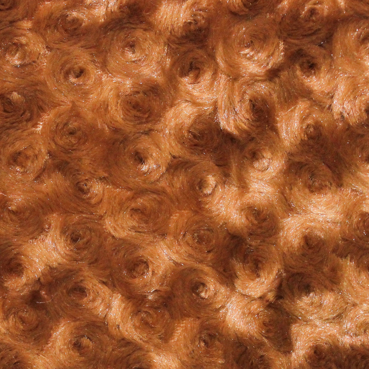 1 Yard Almond Minky Rosebud Fabric 58/60" Width Rose Swirl Embossed