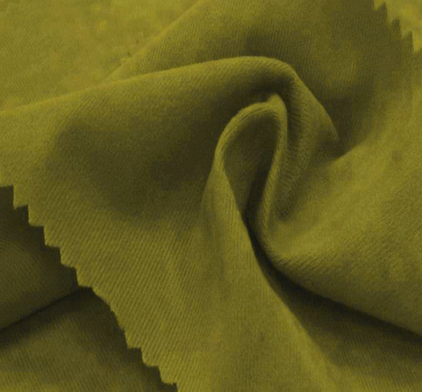 Alova Suede Apple Green Apparel Fabric 58/60" Wide, Soft Durable Polyester, 1 yard