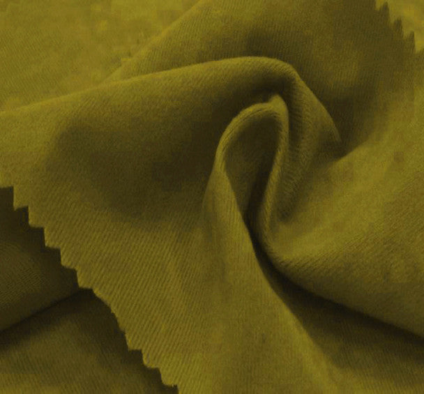 Kiwi Green Alova Suede Fabric, 58/60" Wide, Soft Durable Polyester for Apparel & Decor, 1 yard