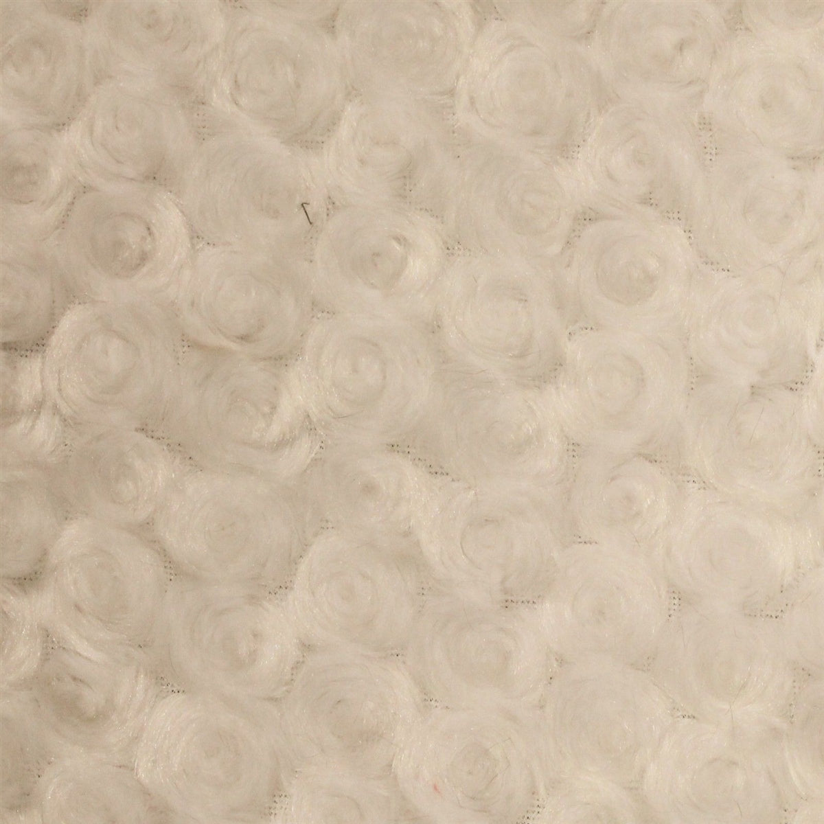 Swirl Rosebud Faux Fur 1 Yard Fabric 100% Polyester, 60″ Wide, 450 GSM Ultra Soft Plush Material