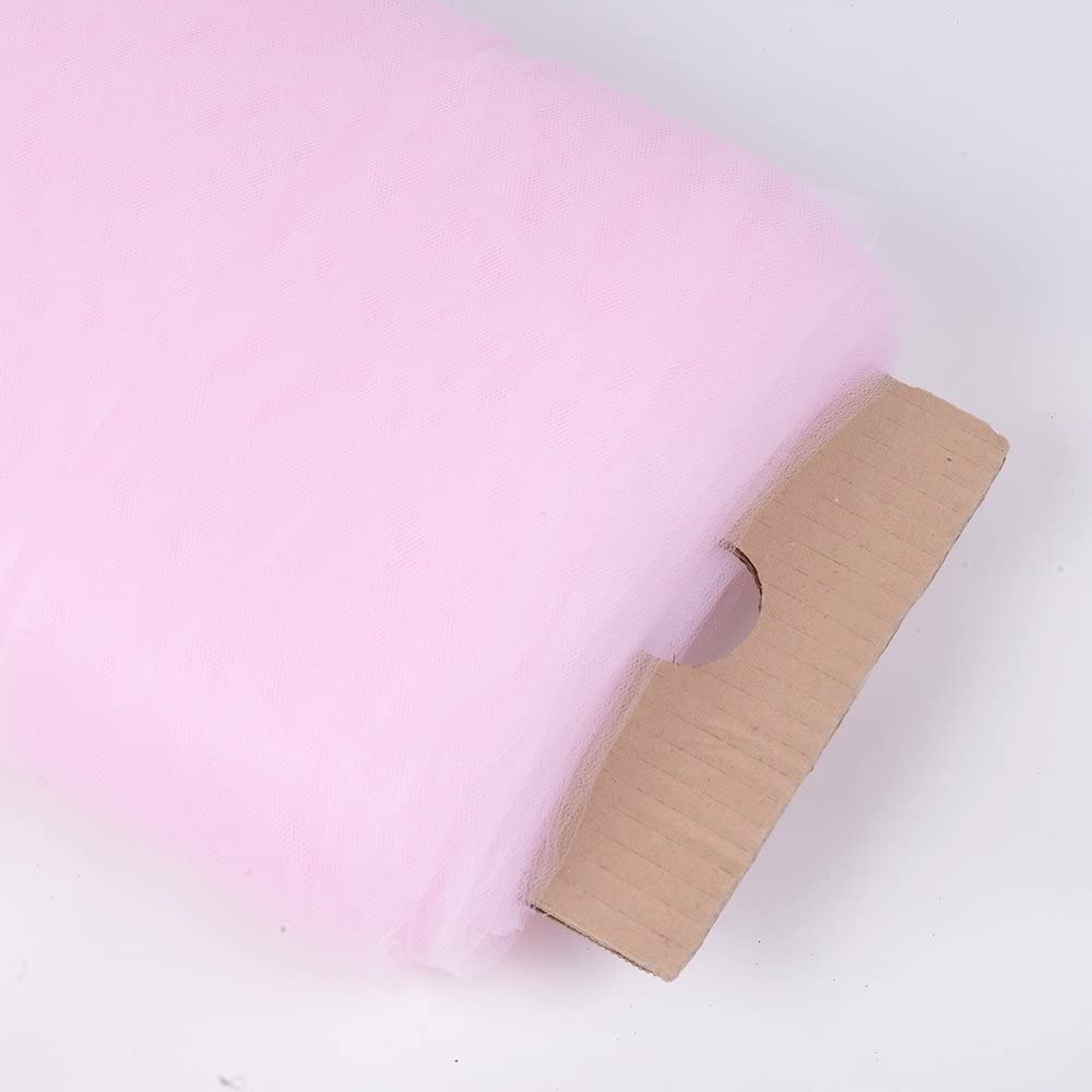 50 Yard Tulle Fabric Bolt Soft Fine Diamond Netting For Wedding Veils Crafting And Party Decoration 108 inch Width