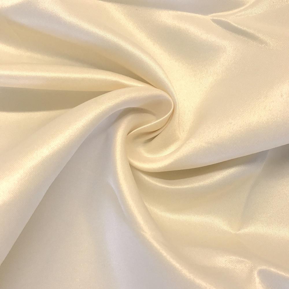 1 Yard Beige Matte Satin Duchess Satin Fabric 58/60? Wide
