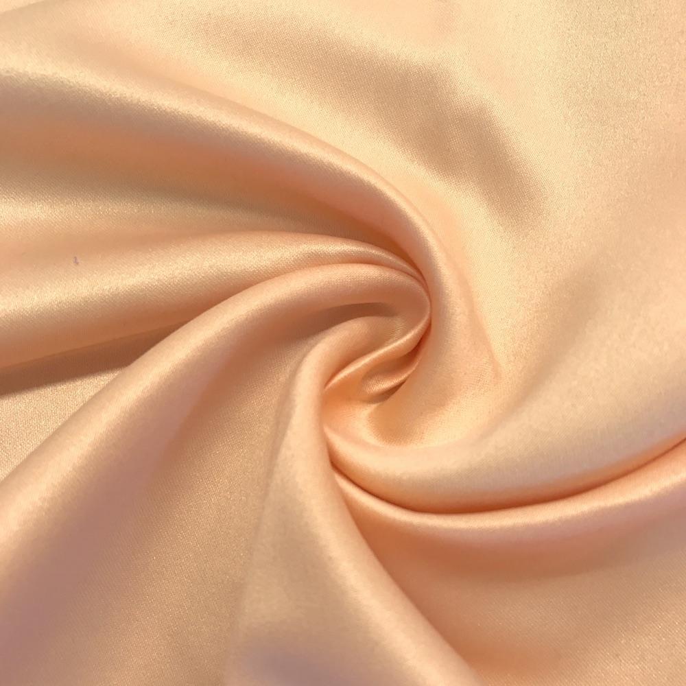 1 Yard Blush Peach Matte Satin Duchess Satin Fabric 58/60? Wide