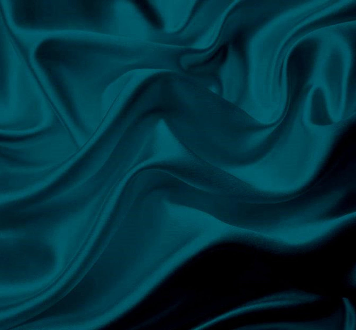 1 Yard Bridal Satin Emerald Woven Fabric, 58/60″ Wide 100% Polyester