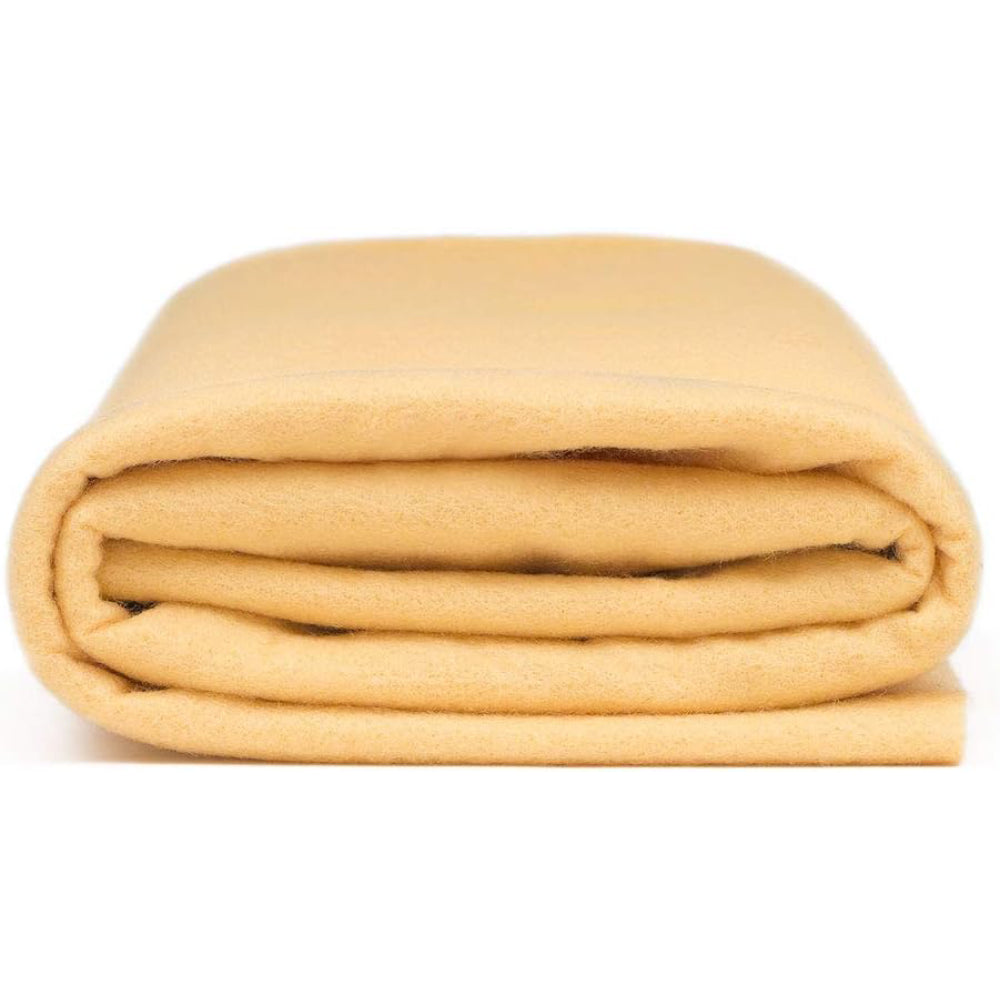 Butterscotch Acrylic Felt Fabric Soft Durable 1.6mm Thick Craft DIY Arts Crafts Decorations Sewing 1 Yard
