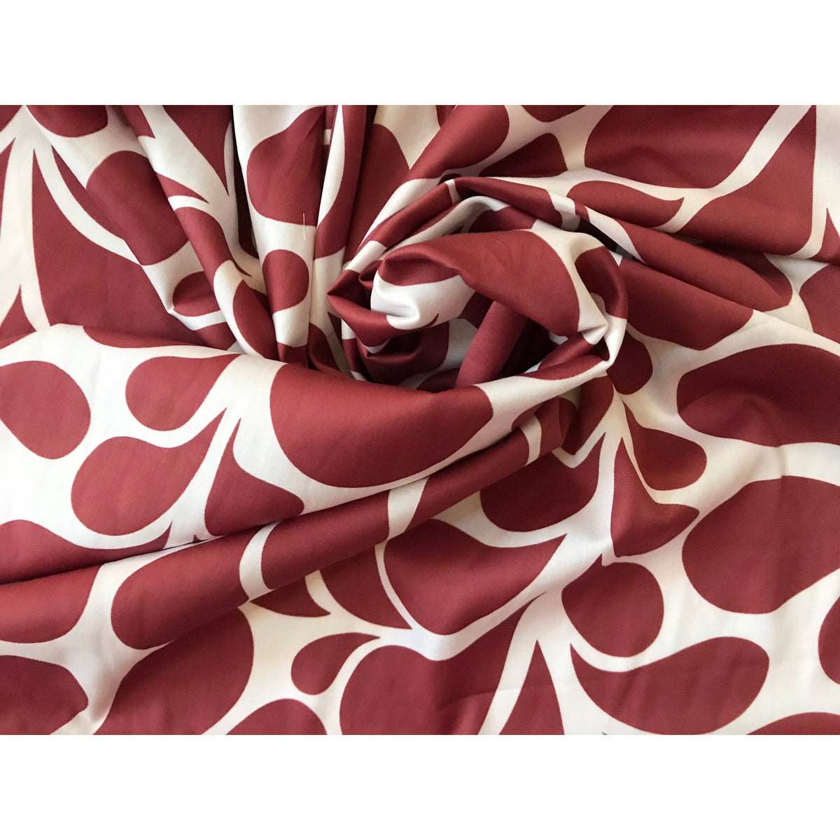 2 Yard African Print Stretch Cotton Satin Fabric Soft Lightweight 58 Inch Width