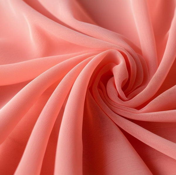 1 Yard Flowing Chiffon Fabric by the Yard for Apparel & Elegant Draping 58/60" Width