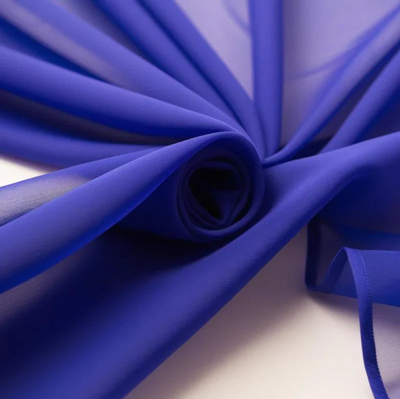 1 Yard Lightweight Chiffon Fabric by the Yard for Elegant Draping & Apparel 58/60" Width