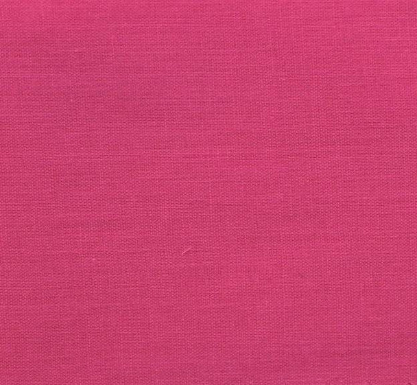 1 Yard Cotton Voile Fabric Solid Hot Pink 40/42" Width Lightweight Apparel Fabric
