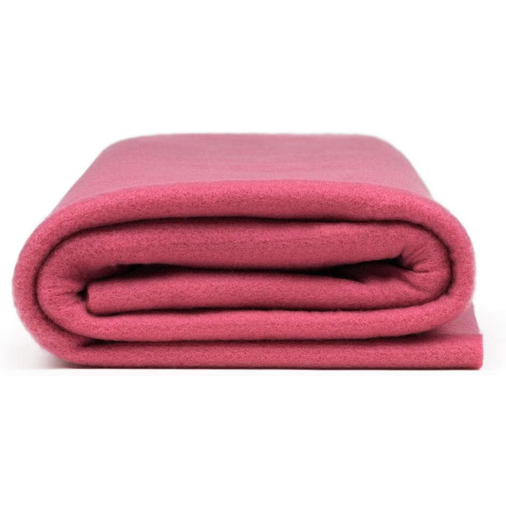 1 Yard Dusty Rose Felt Fabric 72'' Wide, 1.6mm Thick Soft Acrylic Felt for Crafts, Decor & DIY Projects
