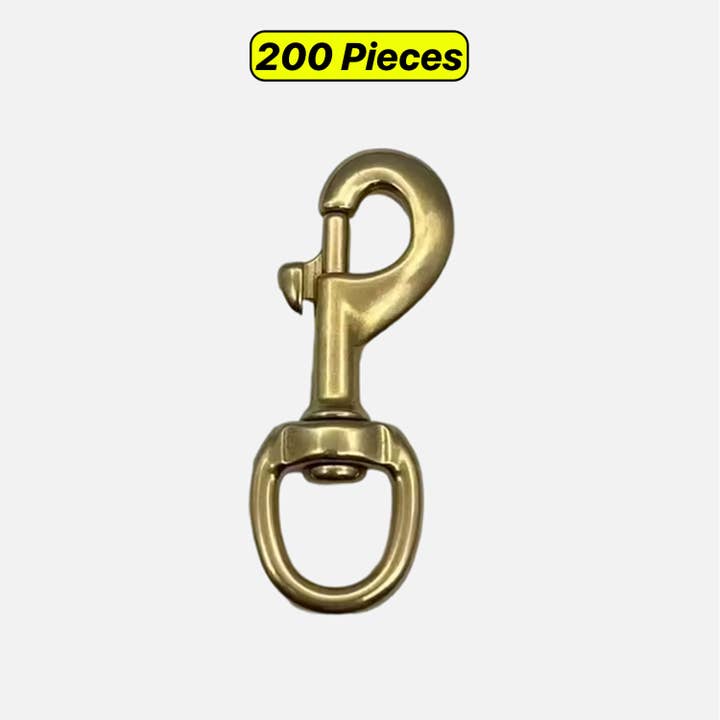 Solid Brass Trigger Hook for Purse & DIY Projects
