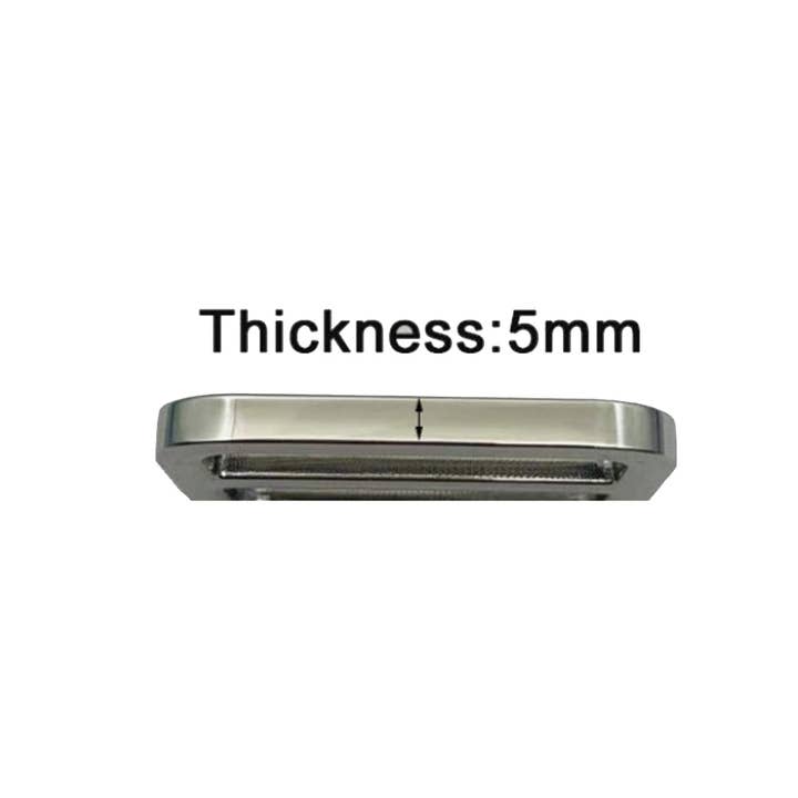 39.5mm Metal Tri-Glide Adjustable Buckle for Bags & Straps