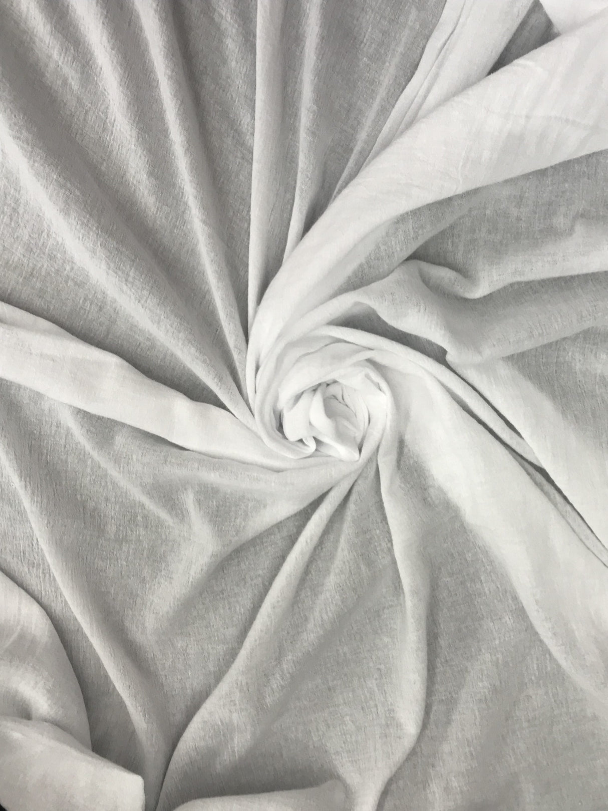 1 Yard Soft Crinkle Cotton Gauze Fabric, Ideal for Scarves, Curtains & Cover Ups 48/50?