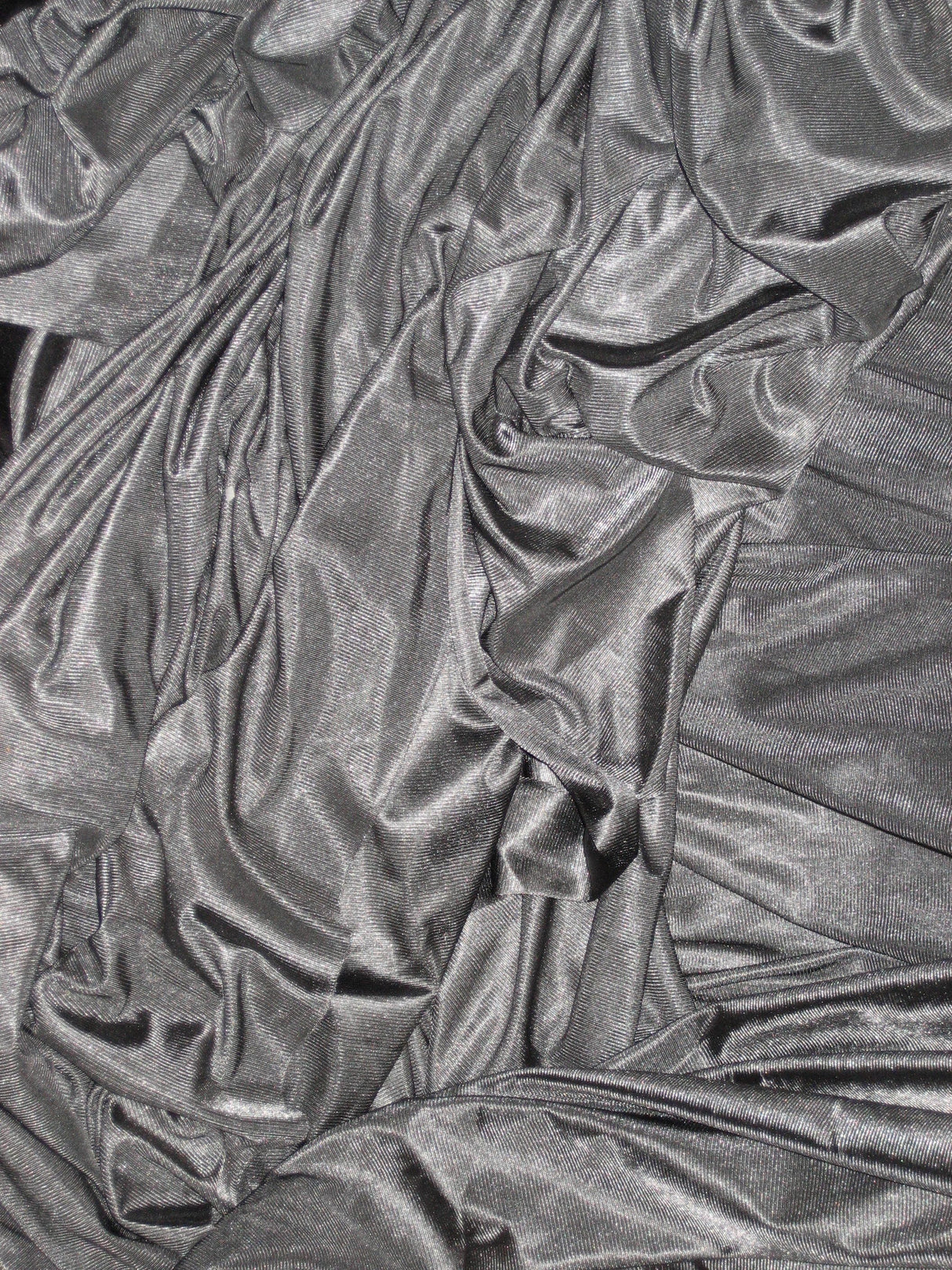 1 Yard Low Stretch Gray Polyester Fabric For Aerial Silks Hammocks Backdrops Crafts 108/120 Inch Wide