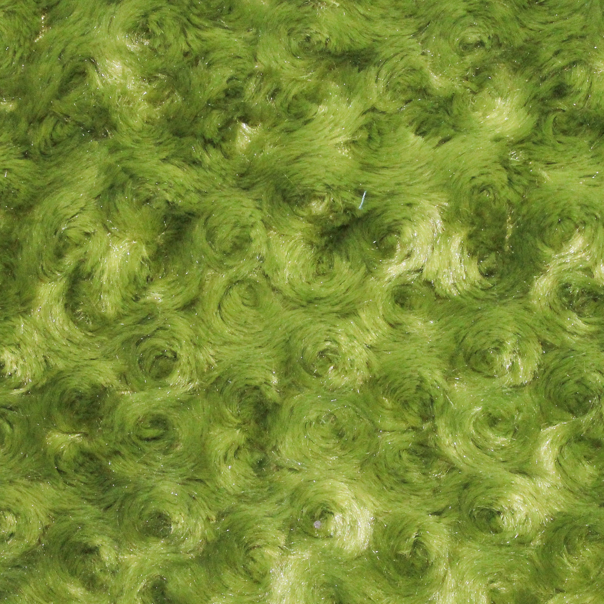 1 Yard Green Minky Rosebud Fabric 58/60" Width Rose Swirl Embossed