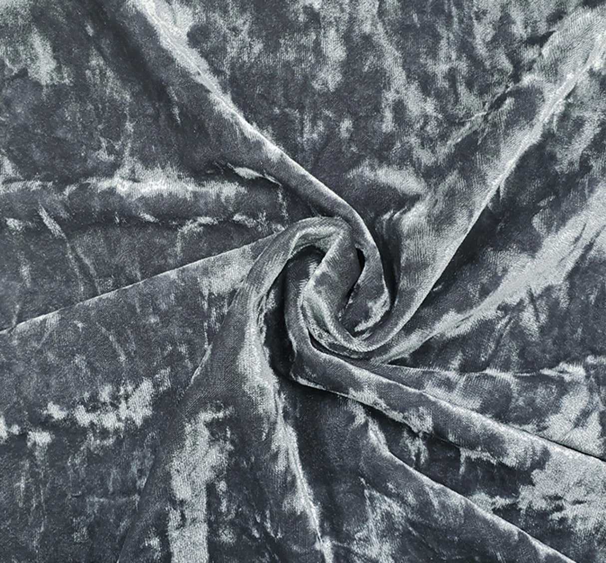 1 Yard Stretch Velvet Crushed Ice Denim Fabric, 58/60" Width, Soft & Durable Apparel Material