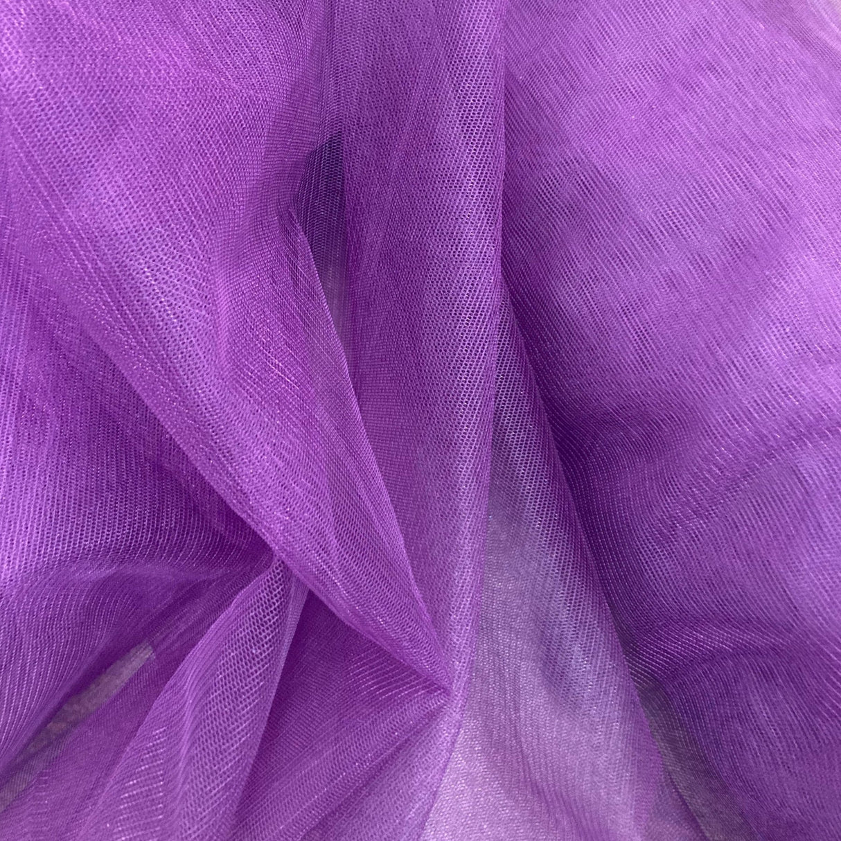 1 Yard 2 Way Stretch Nylon Net Mesh Fabric | 60" Width | Lightweight Sheer Mesh for Gowns, Dancewear & Costumes