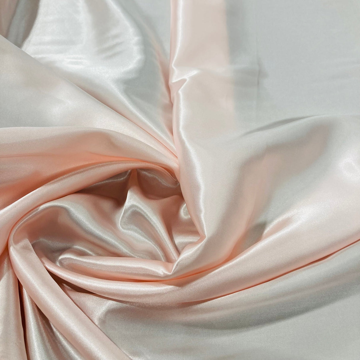 1 Yard Aqua Blue Charmeuse Medium Satin Lining Fabric Smooth Lightweight Material for Apparel and Décor 60 Inch Width