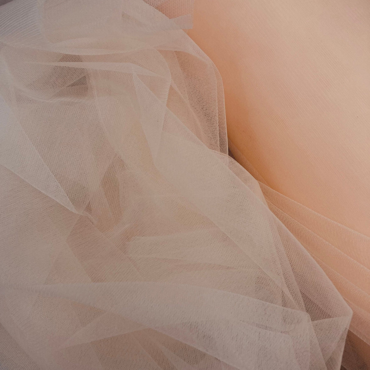 1 Yard White Stretch Nylon Net Mesh Fabric 60 Inch Width