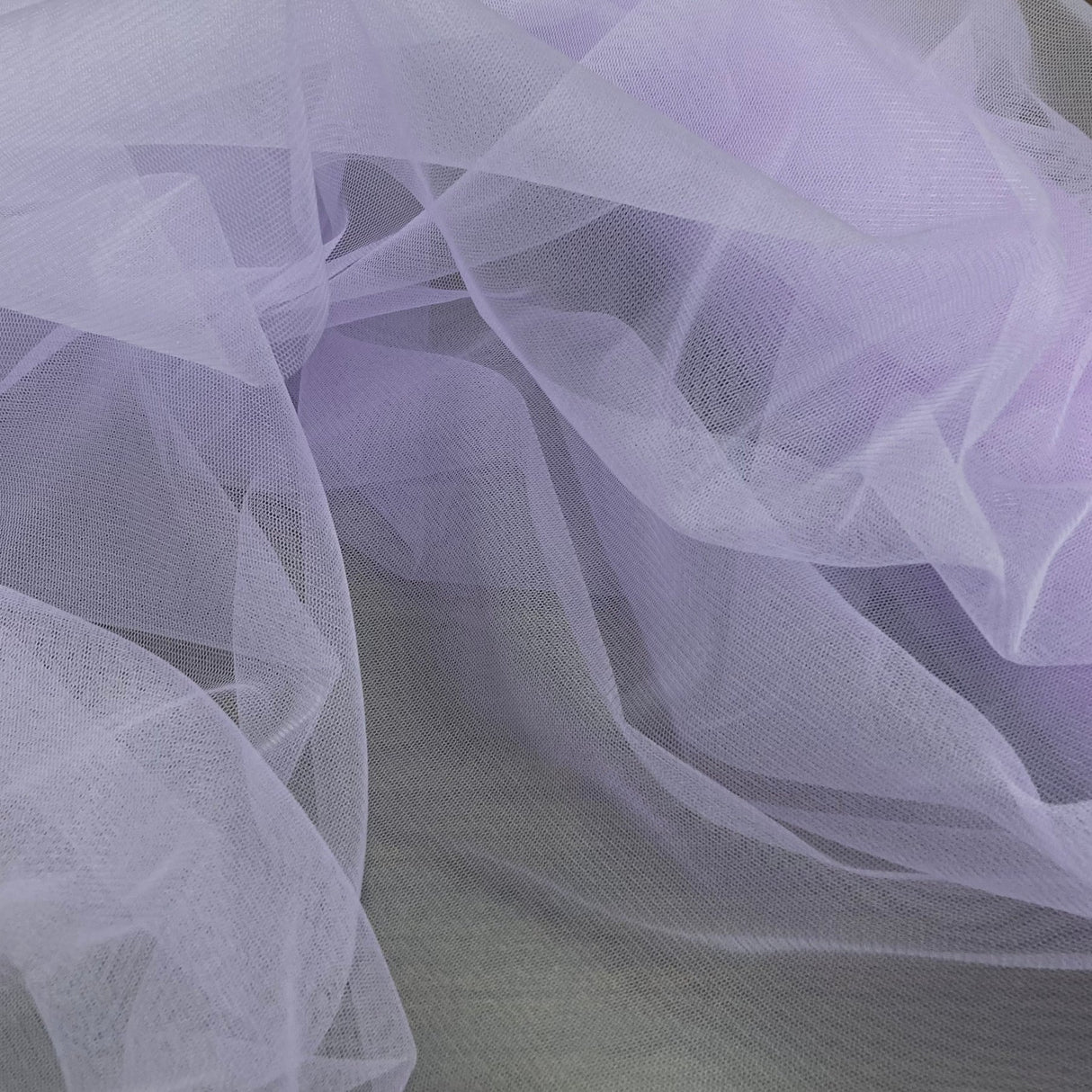 1 Yard White Stretch Nylon Net Mesh Fabric 60 Inch Width