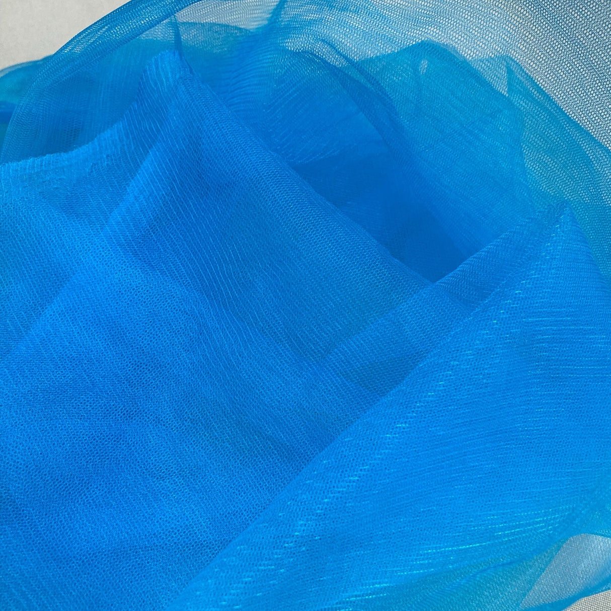 1 Yard White Stretch Nylon Net Mesh Fabric Lightweight Soft Durable Material 60 Inch Width
