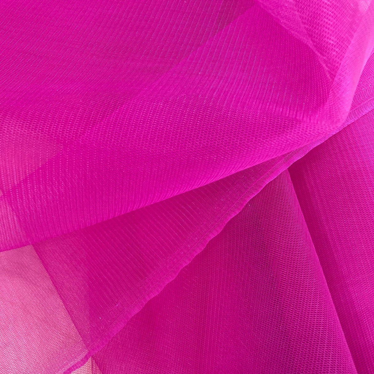 1 Yard White Stretch Nylon Net Mesh Fabric 60 Inch Width