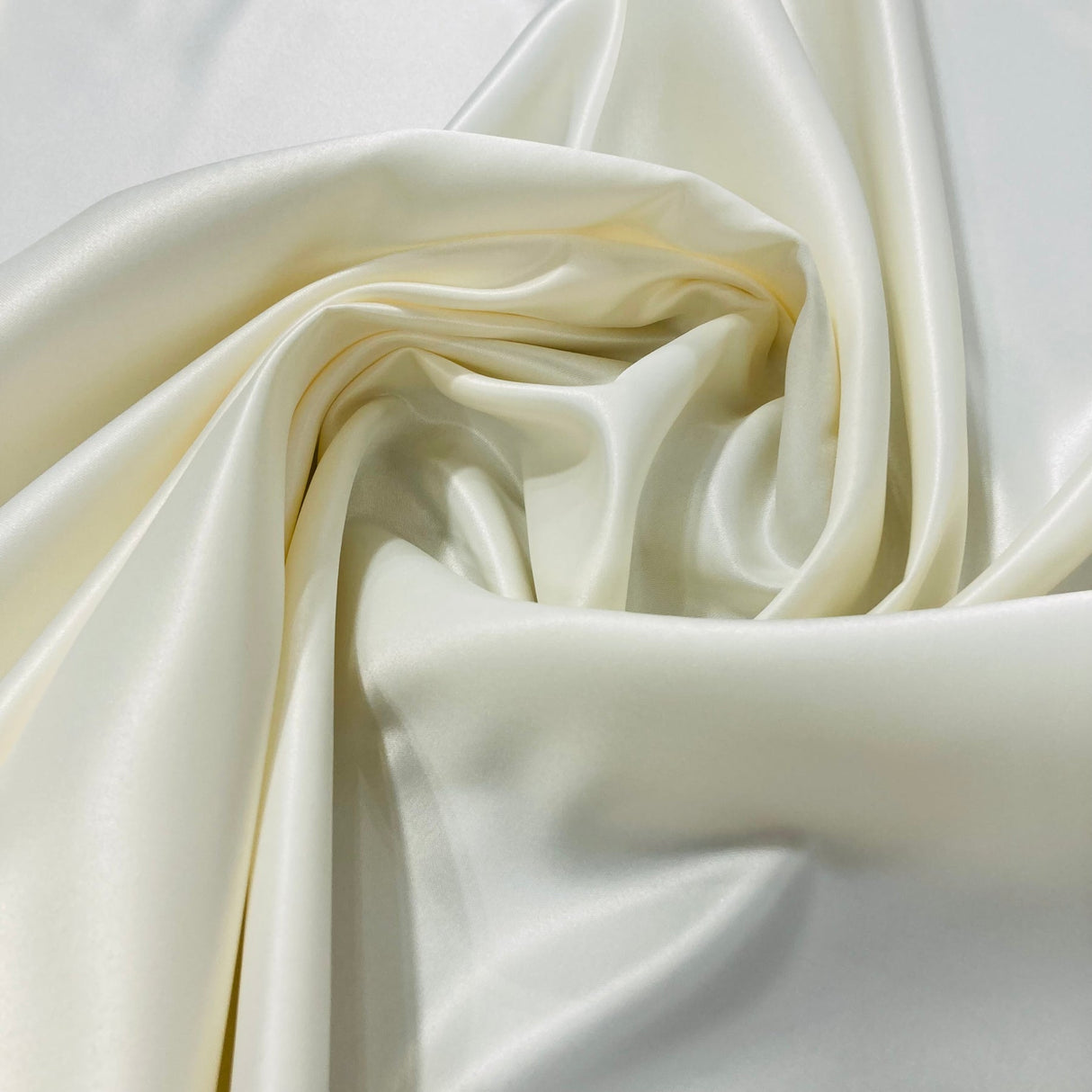 1 Yard Black Satin Bridal Fabric Smooth Luxurious Soft Material for Wedding Dresses 60 Inch Width