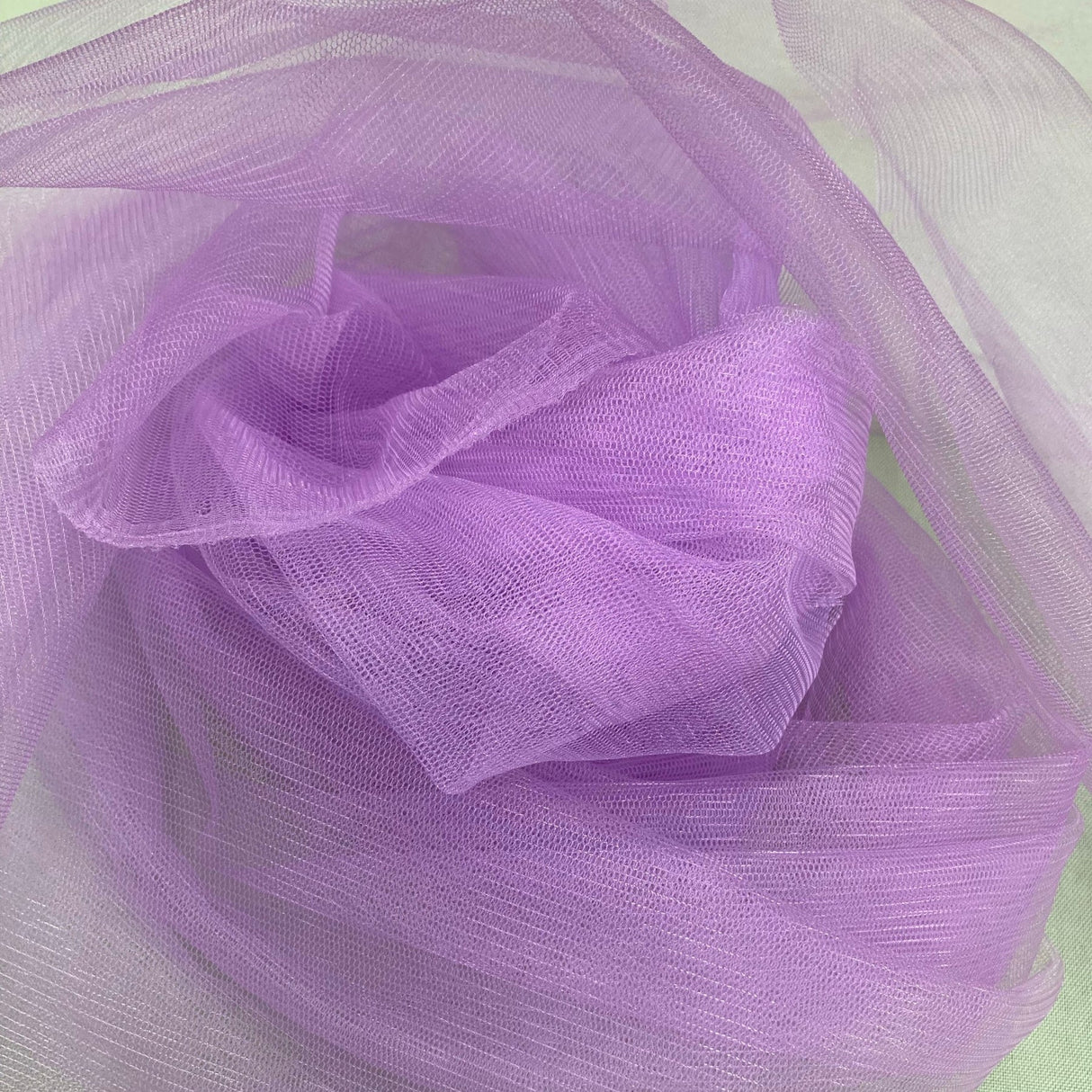 1 Yard White Stretch Nylon Net Mesh Fabric Lightweight Soft Durable Material 60 Inch Width