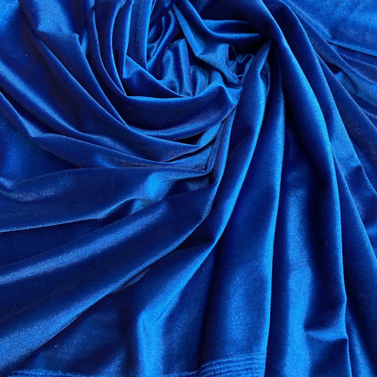 1 Yard Red Stretch Velvet Fabric Soft Plush Luxurious Material for Apparel and Costumes 60 Inch Width