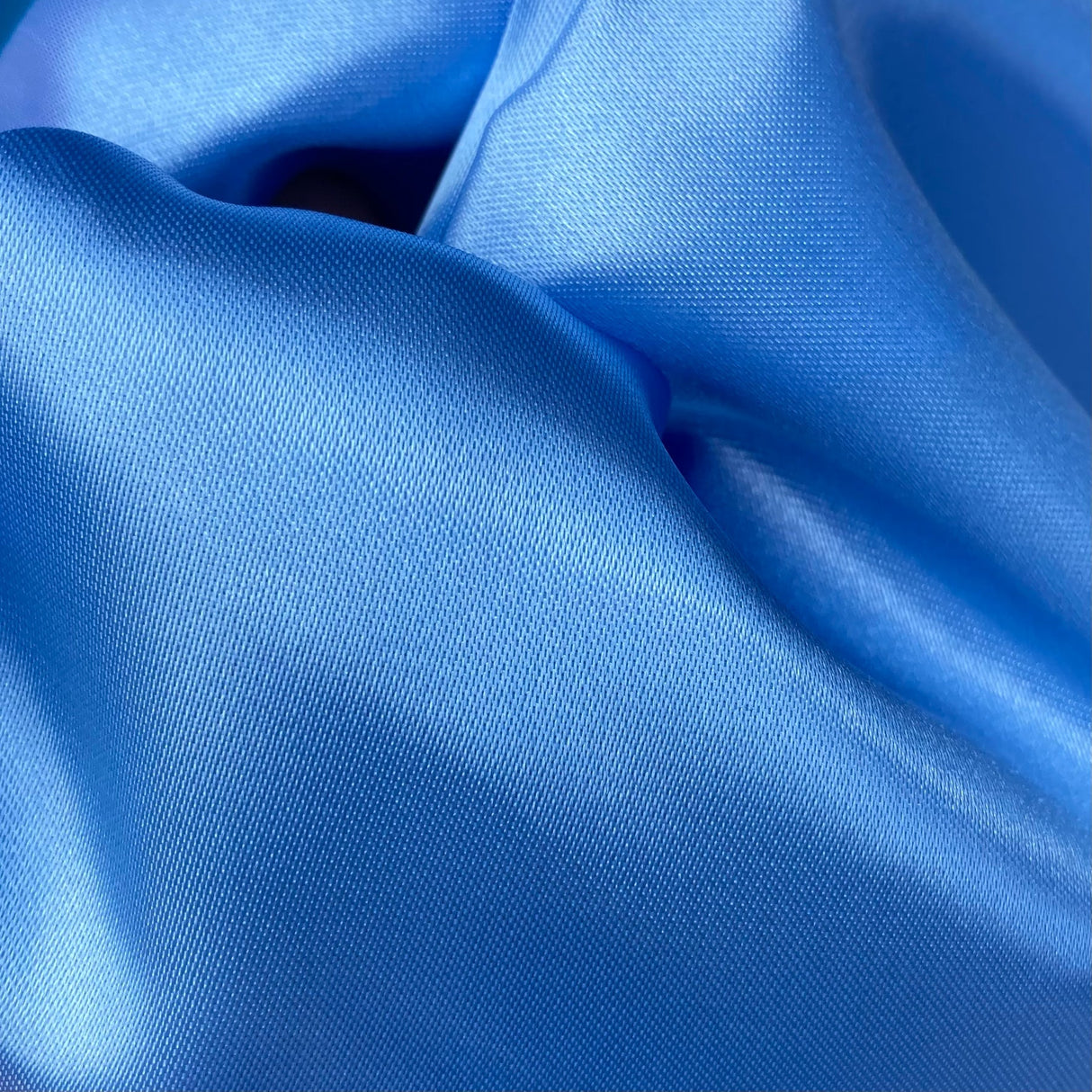 1 Yard Aqua Blue Charmeuse Medium Satin Lining Fabric 60 Inch Width