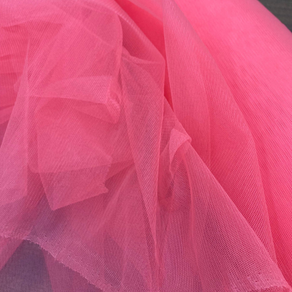 1 Yard White Stretch Nylon Net Mesh Fabric Durable Lightweight Soft Material 60 Inch Width