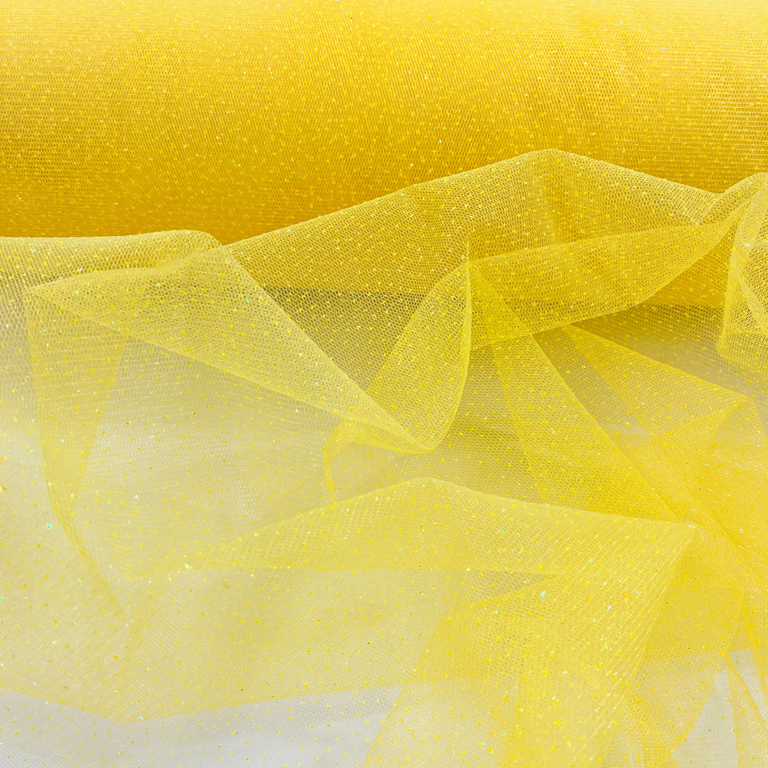 1 Yard 60" Wide Glitter Mesh Fabric Perfect for Bridal, Quinceanera & Dance Costumes