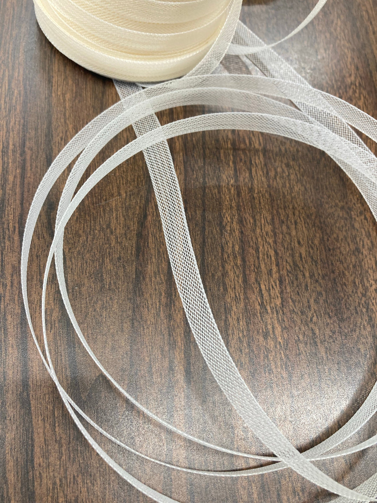 1 Yard Horsehair Braid Trim Crinoline Webbing for Sewing 100% Nylon 1/2" Wide