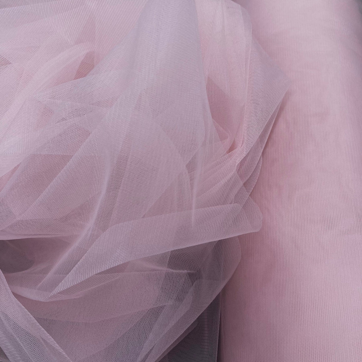 1 Yard 2 Way Stretch Nylon Net Mesh Fabric | 60" Width | Lightweight Sheer Mesh for Gowns, Dancewear & Costumes