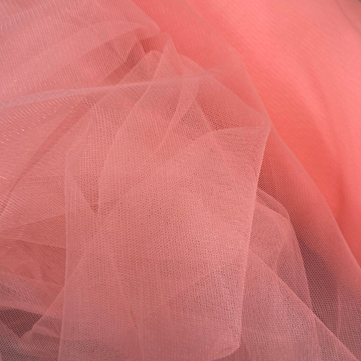 1 Yard 2 Way Stretch Nylon Net Mesh Fabric | 60" Width | Lightweight Sheer Mesh for Gowns, Dancewear & Costumes