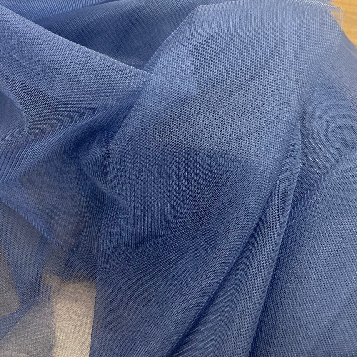 1 Yard 2 Way Stretch Nylon Net Mesh Fabric | 60" Width | Lightweight Sheer Mesh for Gowns, Dancewear & Costumes