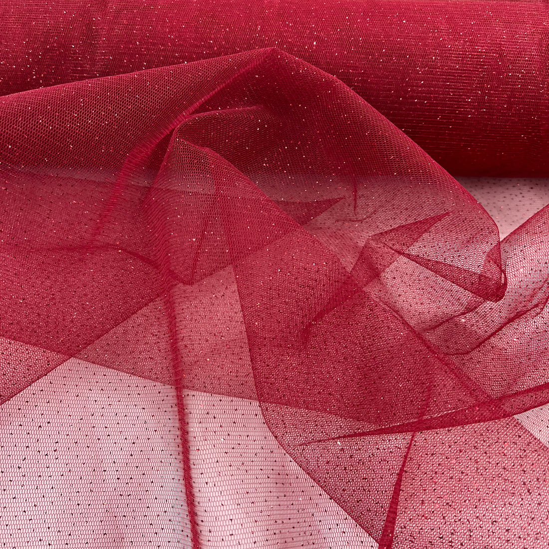 1 Yard 60" Wide Glitter Mesh Fabric Perfect for Bridal, Quinceanera & Dance Costumes