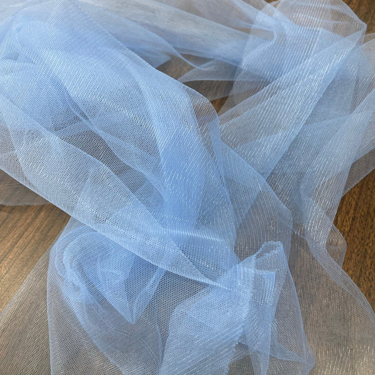1 Yard 2 Way Stretch Nylon Net Mesh Fabric | 60" Width | Lightweight Sheer Mesh for Gowns, Dancewear & Costumes